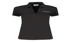 FREDDY T-SHIRT MANICHE CORTE DONNA NERO
