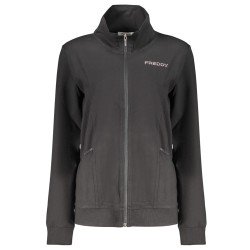 FREDDY FELPA CON ZIP DONNA NERO