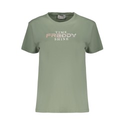 FREDDY T-SHIRT MANICHE CORTE DONNA VERDE