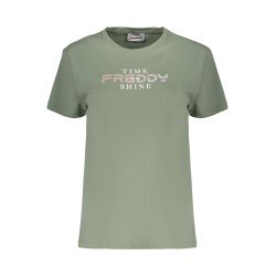 FREDDY T-SHIRT MANICHE CORTE DONNA VERDE