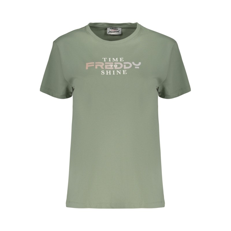 FREDDY T-SHIRT MANICHE CORTE DONNA VERDE