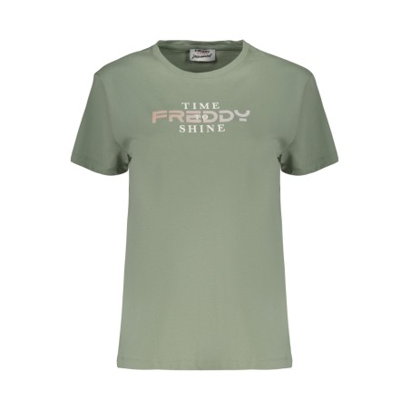 FREDDY T-SHIRT MANICHE CORTE DONNA VERDE