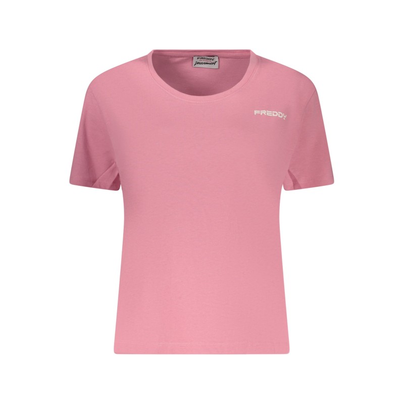 FREDDY T-SHIRT MANICHE CORTE DONNA ROSA