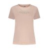 GUESS JEANS T-SHIRT MANICHE CORTE DONNA ROSA