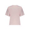GUESS JEANS T-SHIRT MANICHE CORTE DONNA ROSA