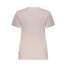 GUESS JEANS T-SHIRT MANICHE CORTE DONNA ROSA