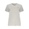GUESS JEANS T-SHIRT MANICHE CORTE DONNA BIANCO