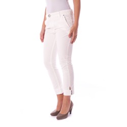 COLCCI PANTALONE PESCATORA DONNA BIANCO