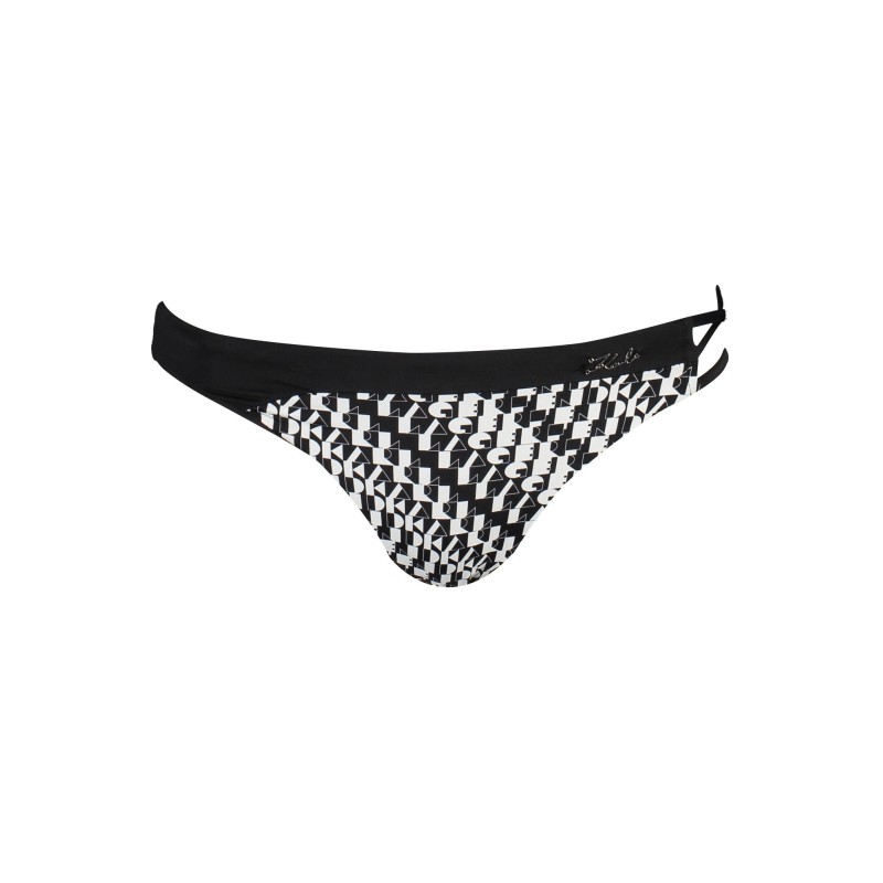 KARL LAGERFELD BEACHWEAR COSTUME PARTE SOTTO DONNA NERO