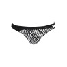 KARL LAGERFELD BEACHWEAR COSTUME PARTE SOTTO DONNA NERO