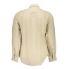 GANT CAMICIA MANICHE LUNGHE UOMO BEIGE