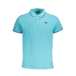 NORWAY 1963 POLO MANICHE CORTE UOMO AZZURRO