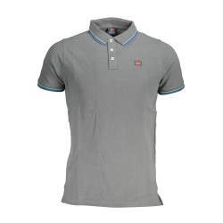 NORWAY 1963 POLO MANICHE CORTE UOMO GRIGIO