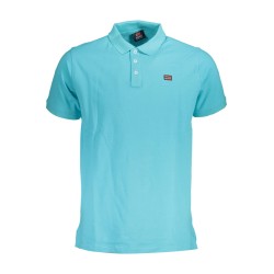 NORWAY 1963 POLO MANICHE CORTE UOMO AZZURRO