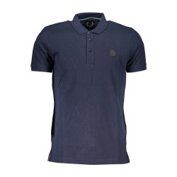 GIAN MARCO VENTURI POLO MANICHE CORTE UOMO BLU