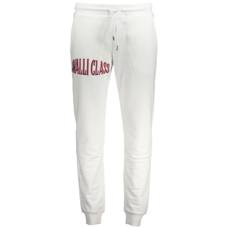 CAVALLI CLASS PANTALONE UOMO BIANCO