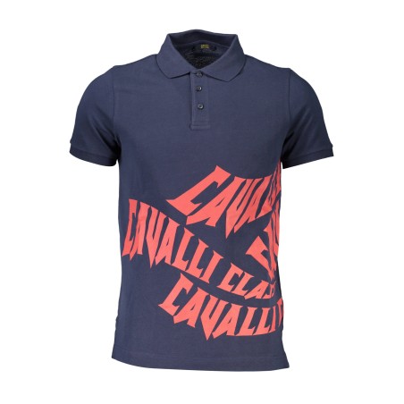 CAVALLI CLASS POLO MANICHE CORTE UOMO BLU