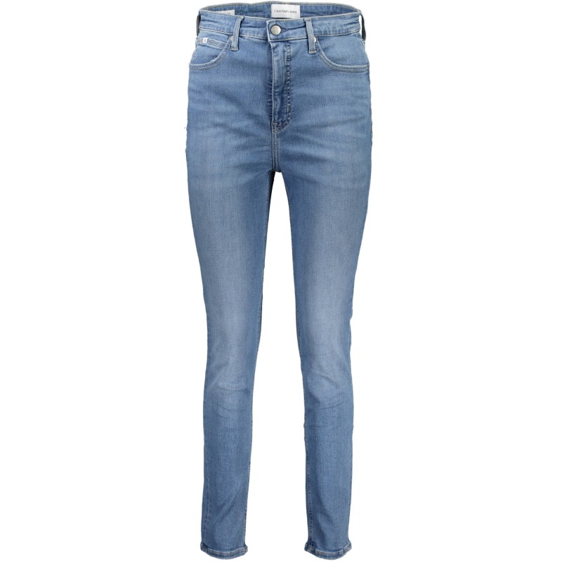 CALVIN KLEIN JEANS DENIM DONNA AZZURRO