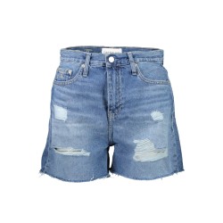 CALVIN KLEIN JEANS SHORT DONNA BLU