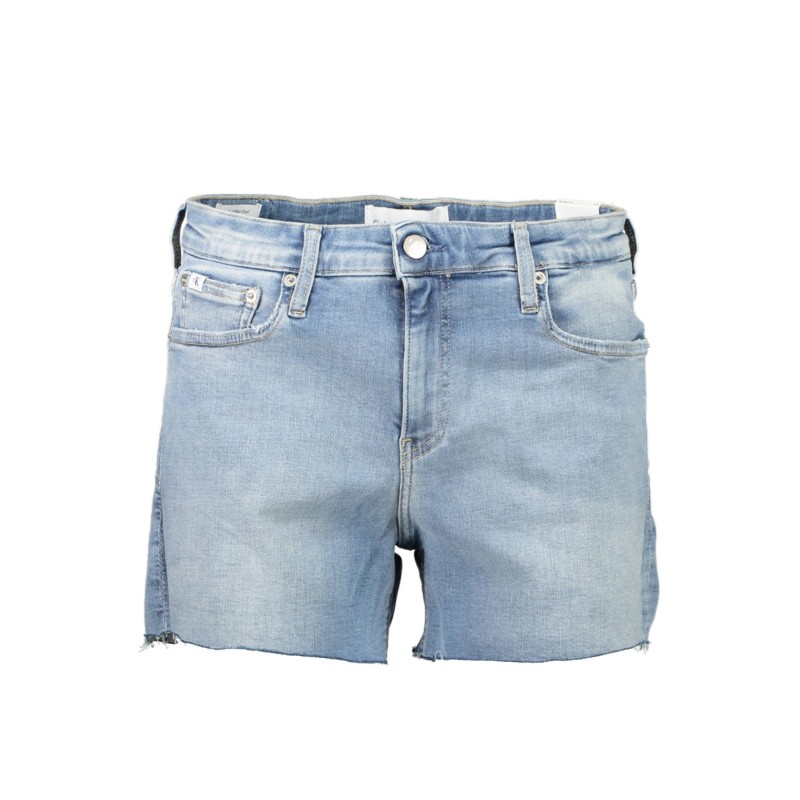 CALVIN KLEIN JEANS SHORT DONNA AZZURRO