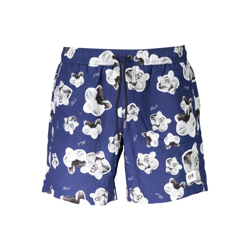 KARL LAGERFELD BEACHWEAR COSTUME PARTE SOTTO UOMO BLU