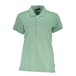 NORTH SAILS POLO MANICHE CORTE DONNA VERDE