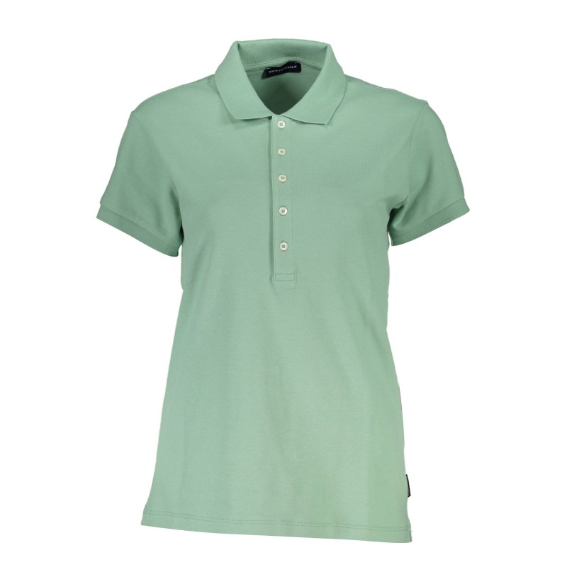 NORTH SAILS POLO MANICHE CORTE DONNA VERDE