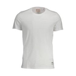 GUESS JEANS T-SHIRT MANICHE CORTE UOMO BIANCO