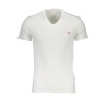 GUESS JEANS T-SHIRT MANICHE CORTE UOMO BIANCO