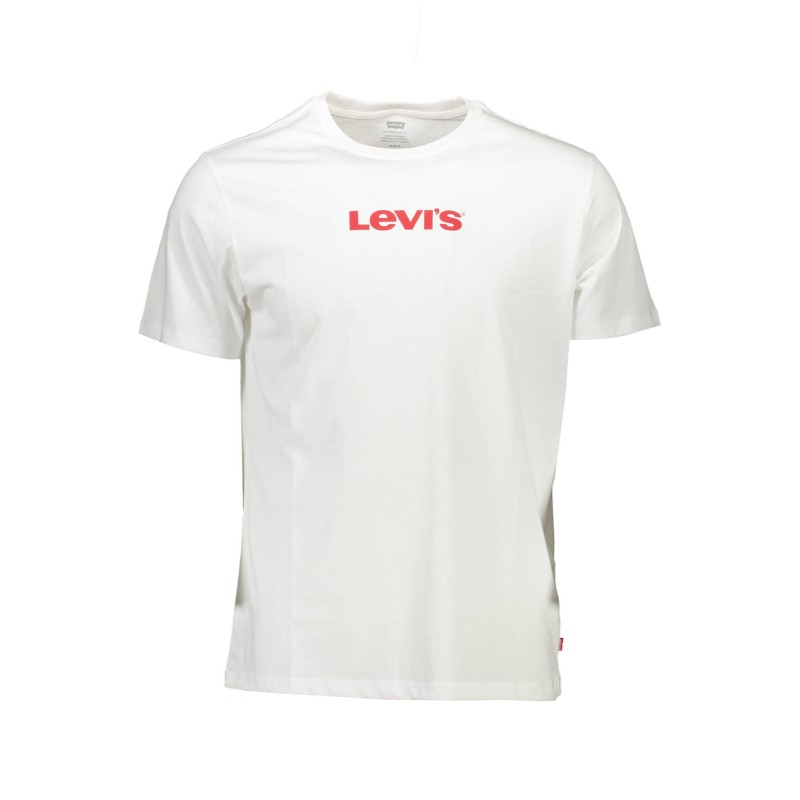 LEVI'S T-SHIRT MANICHE CORTE UOMO BIANCO