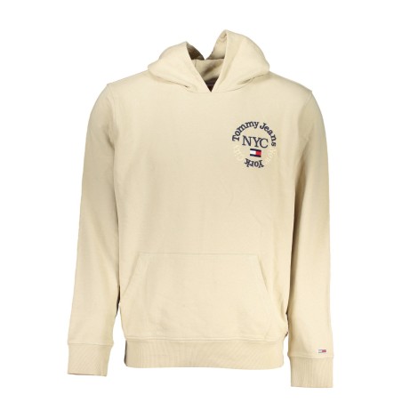 TOMMY HILFIGER FELPA SENZA ZIP UOMO BEIGE