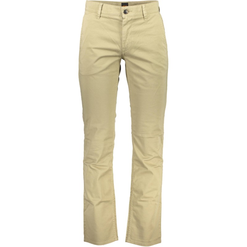 HUGO BOSS PANTALONE UOMO BEIGE