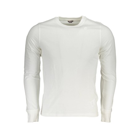 K-WAY T-SHIRT MANICHE LUNGHE UOMO BIANCO