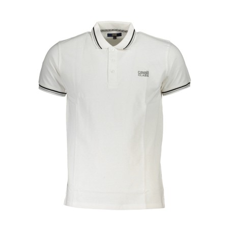 CAVALLI CLASS POLO MANICHE CORTE UOMO BIANCO