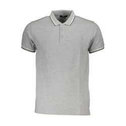 CAVALLI CLASS POLO MANICHE CORTE UOMO GRIGIO