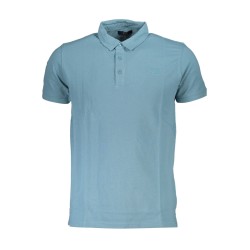 CAVALLI CLASS POLO MANICHE CORTE UOMO AZZURRO