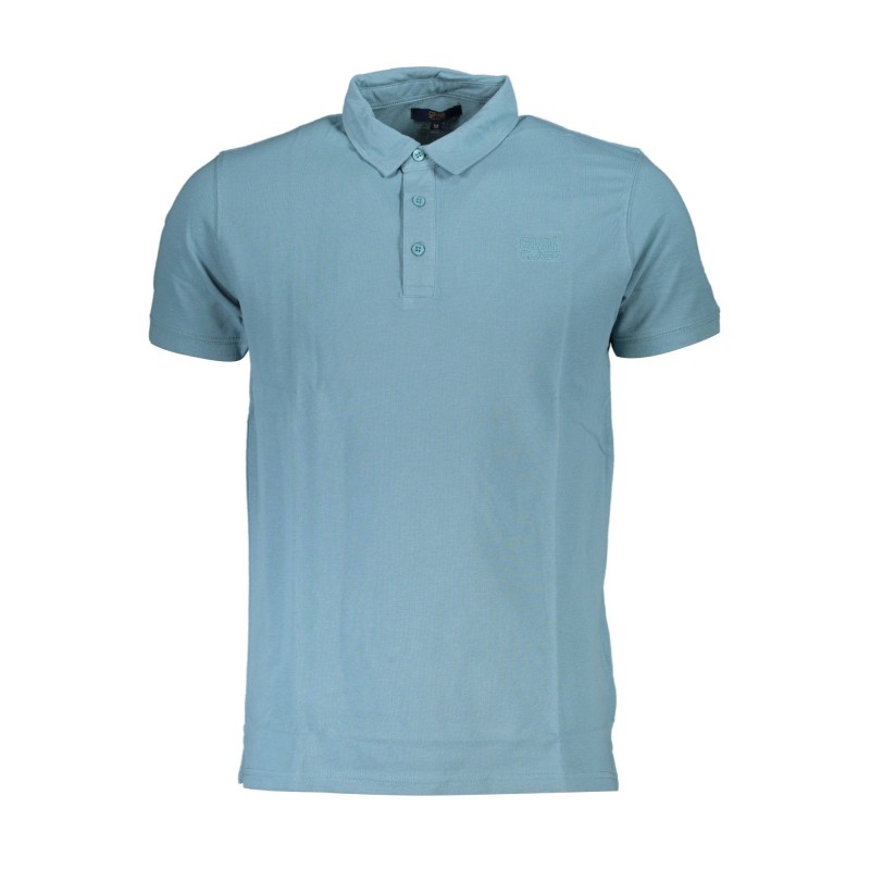 CAVALLI CLASS POLO MANICHE CORTE UOMO AZZURRO