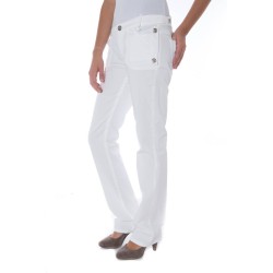 PHARD PANTALONE DONNA BIANCO