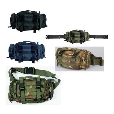 Borsa marsupio in Nylon e PVC