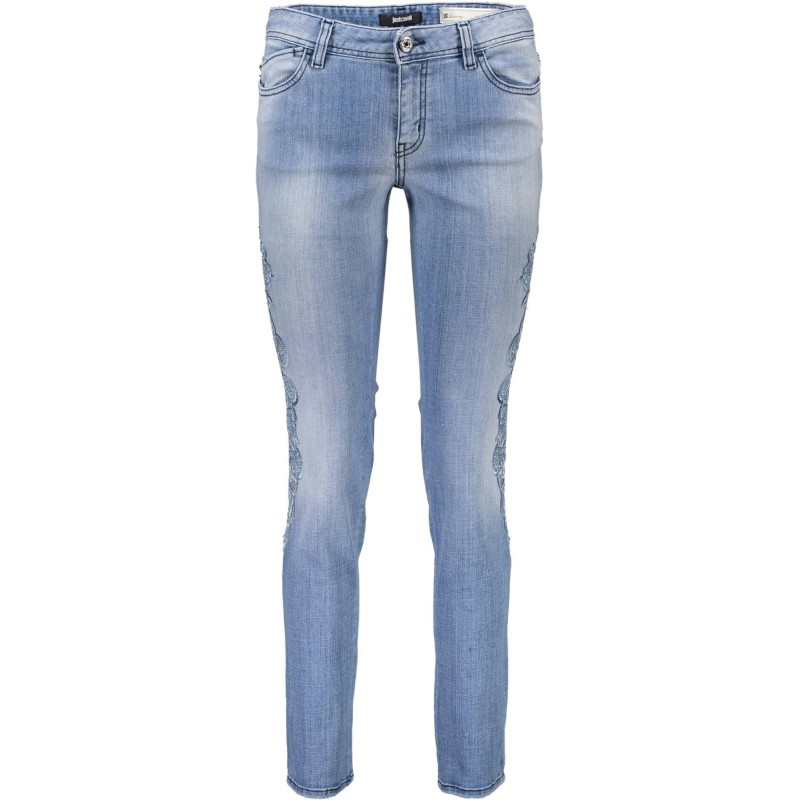 JUST CAVALLI JEANS DENIM DONNA AZZURRO