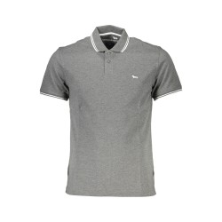 HARMONT & BLAINE POLO MANICHE CORTE UOMO GRIGIO