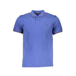 HARMONT & BLAINE POLO MANICHE CORTE UOMO BLU