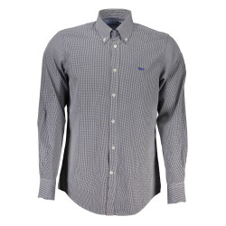 HARMONT & BLAINE CAMICIA MANICHE LUNGHE UOMO BLU