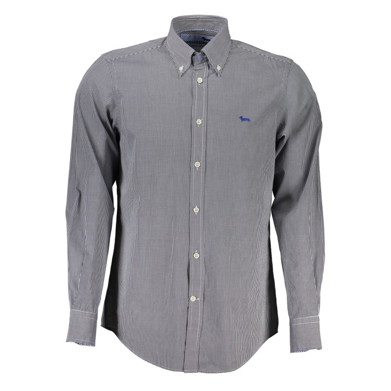 HARMONT & BLAINE CAMICIA MANICHE LUNGHE UOMO BLU