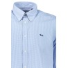 HARMONT & BLAINE CAMICIA MANICHE LUNGHE UOMO AZZURRO