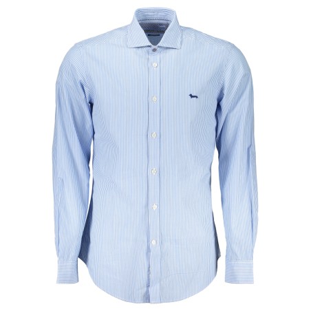 HARMONT & BLAINE CAMICIA MANICHE LUNGHE UOMO AZZURRO