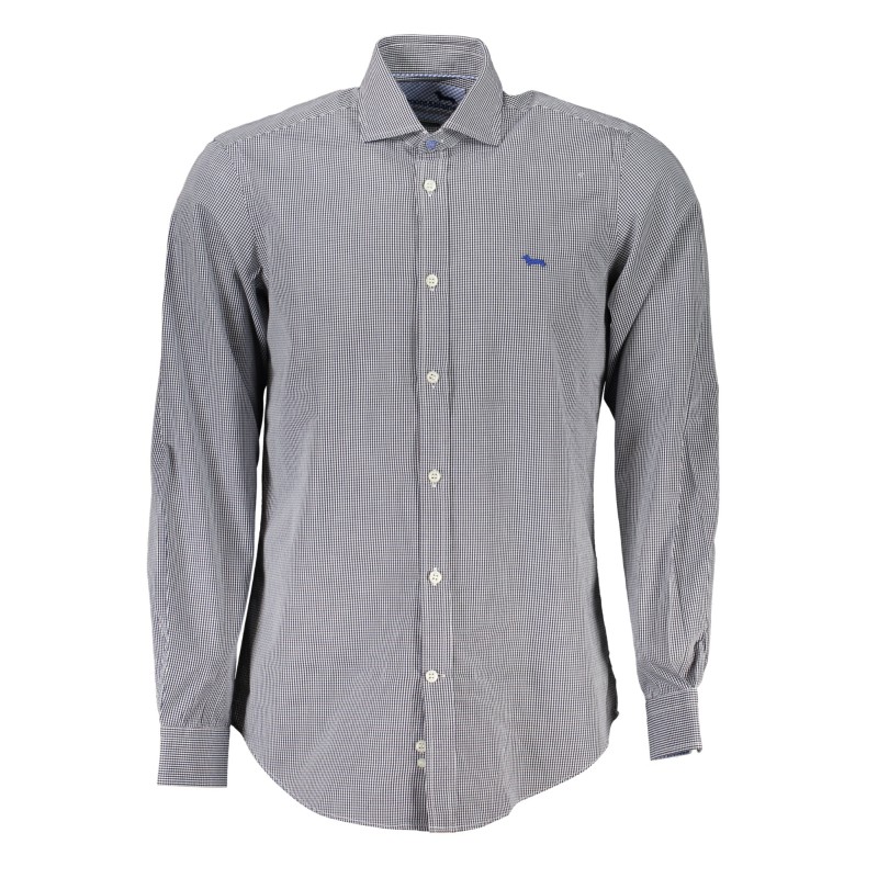 HARMONT & BLAINE CAMICIA MANICHE LUNGHE UOMO BLU