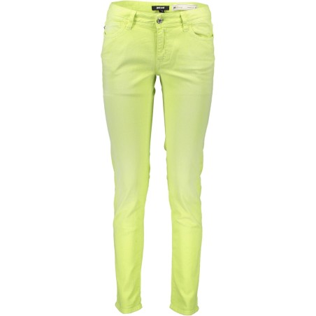 JUST CAVALLI PANTALONE DONNA GIALLO