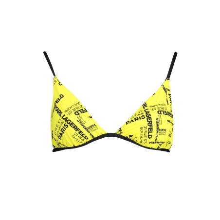 KARL LAGERFELD BEACHWEAR COSTUME PARTE SOPRA DONNA GIALLO