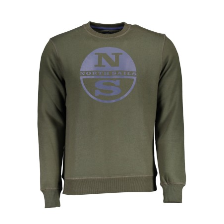 NORTH SAILS FELPA SENZA ZIP UOMO VERDE